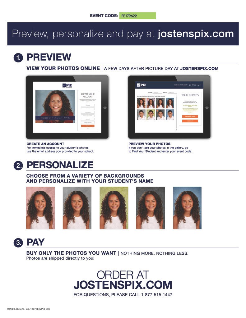 Picture day order form